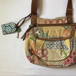 Floral Fossil Bag